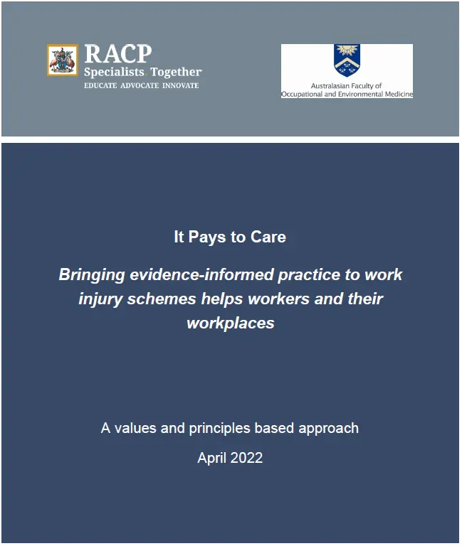 it pays to care principles paper